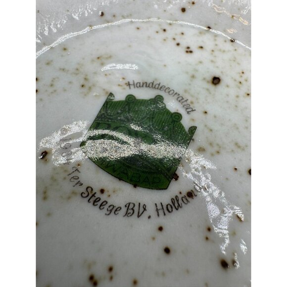 Vintage Royal Schwabap Ceramic Mug Speckled CupTulip Grower Made in Holland - Picture 9 of 10